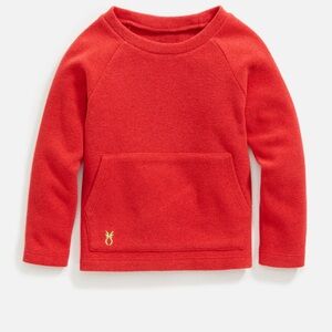 Dudley Stephens 5T Red Terry Fleece Crewneck Excellent Condition